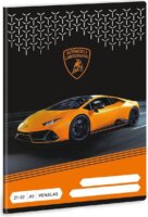 Ars Una Lamborghini 32 lapos A5 vonalas füzet - Mintás