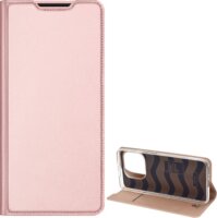 Dux Ducis Skin Pro Xiaomi Mi 11 Pro 5G Flip tok - Rozéarany