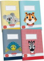 Herlitz Cute Animals 32 lapos A5 kockás füzet - Többféle