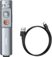 Baseus Orange Dot Wireless Presenter - Szürke