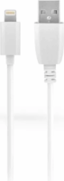 Maxlife TF-0064 USB-A apa 2.0 - Lightning apa Adat és töltőkábel - Fehér (3m)
