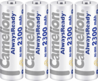 Camelion AA/HR6 2300 mAh AlwaysReady Ni-MH Újratölthető Ceruzaelem (4db/csomag)