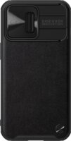 Nillkin CamShield Leather Apple iPhone 13 Pro Műanyag Tok - Fekete
