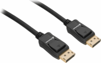 Sharkoon SHA DisplayPort - DisplayPort kábel 2m - Fekete