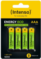 Intenso Energy Eco NiMH 1000mAh AAA Újratölthető Elem (4db/csomag)