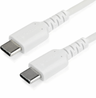 Startech RUSB2CC1MW USB-C apa - USB-C apa 2.0 Adat és töltőkábel - Fehér (1m)