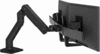 Ergotron HX 32" TV / Monitor asztali tartó kar - Fekete (2 kijelző)