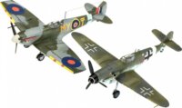 Revell Messerschmitt Bf109G-10 & Spitfire Mk.V 2 db-os vadászrepülő műanyag modellszett (1:72)