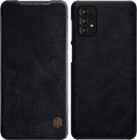 Nillkin Qin Samsung Galaxy A33 5G Bőr Tok - Fekete