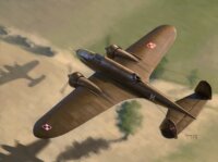 IBG Models PZL.37B repülőgép műanyag modell (1:72)