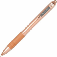 Zebra Z-Grip Smooth Rose Gold Nyomógombos golyóstoll - 0,27mm / Kék