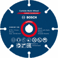 Bosch Expert Carbide MultiWheel Vágókorong - 76mm
