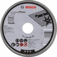 Bosch Standard for Inox Rapido WA 60 T BF vágókorong - 115 (10 db/csomag)
