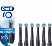 Oral-B iO Ultimate Clean Elektromos fogkefe Pótfej - Fekete (6db)