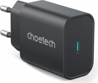 Choetech PD6003 Hálózati USB-C töltő - Fekete (25W)