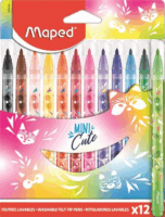 Maped Mini Cute 2,8 mm Filctoll készlet - Vegyes színek (12 db / csomag)