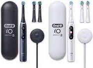 Oral-B iO Series 8 Duo Elektromos fogkefe (2 db / csomag) - Fekete/Fehér