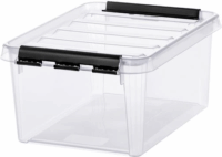 Smartstore "Classic 10" műanyag Tárolódoboz tetővel 8L - Átlátszó