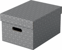 Esselte Home Karton Tárolódoboz 19,8L - Mintás (3 db / csomag)