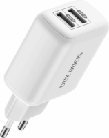 Dux Ducis C10 Hálózati USB-A töltő - Fehér (12W)