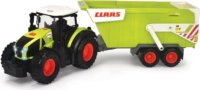 Dickie Toys Farm Traktor pótkocsival - Sárga