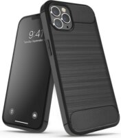 Haffner Carbon Xiaomi Poco M4 Pro 5G/Redmi Note 11T 5G Szilikon Tok - Fekete