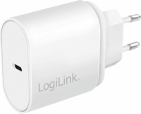 Logilink Hálózati 1x USB-C töltő - Fehér (20W)