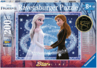 Ravensburger Jégvarázs Elbűvölő nővérek Világító XXL puzzle 200 darabos