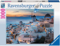 Ravensburger Este Santorini felett - 1000 darabos puzzle