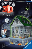 Ravensburger Kísértetház éjjel - 216 darabos 3D LED-es puzzle