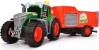 Dickie Toys Farm Traktor utánfutóval - Színes