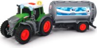 Dickie Toys Farm Traktor tejszállító utánfutóval - Színes