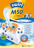 Swirl M50 NeutralizAir Porzsák (4 db / csomag)