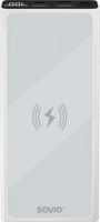 Savio BA-06 Powerbank 10000mAh 20W (4A / 5V) - Fehér