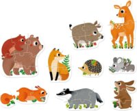CzuCzu Állatok az erdőben - 33 darabos maxi puzzle