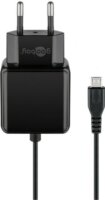 Goobay Hálózati Micro-USB töltő - Fekete (15W)