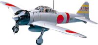 Tamiya A6M2 Type 21 Zero Fighter vadászrepülőgép műanyag összeépíthető makett (1:48)
