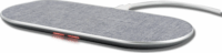 4smarts VoltBeam Twin Dual Vezeték nélküli töltő - Ezüst (15W)