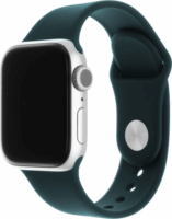 Fixed Apple Watch S1/2/3/4/5/6/7/SE Szilikon szíj 42/44/45 mm - Zöldeskék