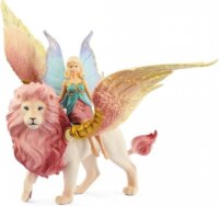 Schleich Tündér szárnyas oroszlánon figuraszett