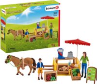 Schleich Mobil piaci stand