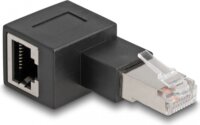 Delock RJ45 apa - RJ45 anya 90° bal oldali Adapter