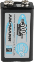Ansmann maxE Ni-MH 300mAh 9V Újratölthető blokkelem (6db/csomag)