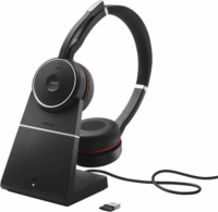 Jabra Evolve 75 SE 380A Wireless Headset - Fekete