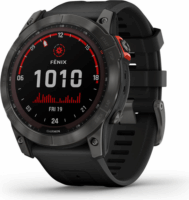 Garmin fenix 7X Solar Edition Okosóra - Szürke/Fekete