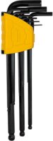 Deli Tools EDL232309H Gömbvégű imbuszkulcs készlet (9 db/csomag)