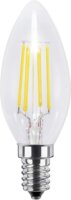 Segula 55313 LED Candle átlátszó izzó 3,2W 270lm 2700K E14 - Meleg fehér