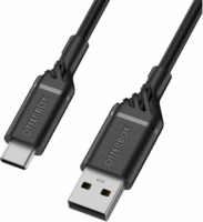 OtterBox 78-52538 USB-A apa - USB-C apa 2.0 Adat és töltő kábel - Fekete (3m)