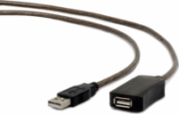 Proconnect USB-A apa - USB-A anya 2.0 Aktív Hosszabbító kábel - Fekete (24m)