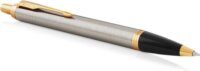 Parker Royal IM Nyomógombos arany klipszes golyóstoll - 0.7mm / Kék
